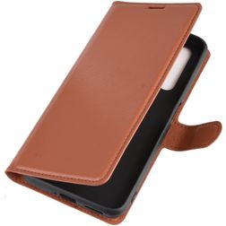 Mobigear Classic Realme X50 Hoesje Bookcase Portemonnee - Bruin