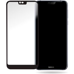 Mobilize Premium Nokia 7.1 Glazen Screenprotector - Case Friendly - Zwart