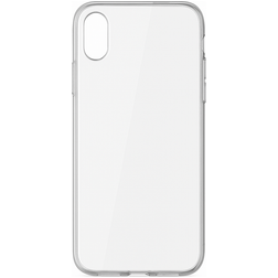 Mobigear Ultra Thin Doorzichtig iPhone XS Hoesje Flexibel TPU Extra Dun Backcover - Transparant