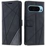 Mobigear Rhombus Google Pixel 9 Pro Hoesje Bookcase Portemonnee - Zwart