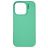 Nudient Base iPhone 16 Pro Max Siliconen Hoesje Backcover - Mint Green