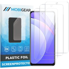 Mobigear Xiaomi Mi 10T Lite Screenprotector Folie - Case Friendly (3-Pack)
