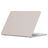 Mobigear Cream Matte MacBook Air 13 Inch (2022-2025) Hoes Hardshell Laptopcover MacBook Case - Grijs - Model A2681 / A3113 / A3240