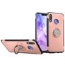 Mobigear Armor Ring Huawei Nova 3 Hoesje Hardcase Backcover Shockproof met Ringhouder - Roségoud