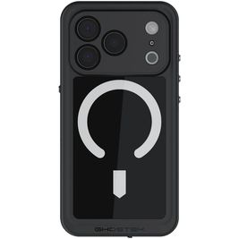 Ghostek Nautical Slim iPhone 17 Pro Waterdicht MagSafe Hoesje Hardcase Backcover Shockproof - Zwart