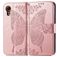 Mobigear Butterfly Samsung Galaxy Xcover 7 Hoesje Bookcase Portemonnee - Roségoud