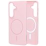 Mobiparts Slim Line Samsung Galaxy S26 MagSafe Hoesje Hardcase Backcover - Blush Pink