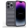 Mobigear Bumpy iPhone 15 Pro Hoesje Flexibel TPU Backcover - Charcoal