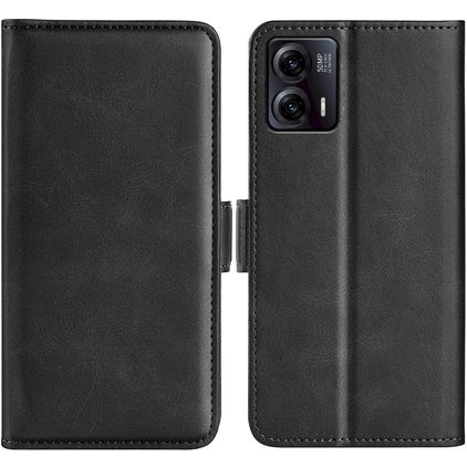 Mobigear Slim Magnet TCL 40 SE Hoesje Bookcase Portemonnee - Zwart