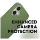 CARE by PanzerGlass Fashionable iPhone 16 Siliconen MagSafe Hoesje Backcover - Groen