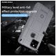 Mobigear Rugged Shield Google Pixel 5a 5G Hoesje Flexibel TPU Backcover Shockproof - Grijs
