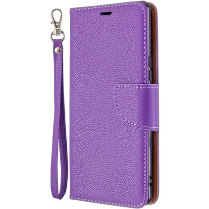 Mobigear Excellent Sony Xperia L4 Hoesje Bookcase Portemonnee - Paars