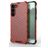 Mobigear Honeycomb Samsung Galaxy S23 Plus Hoesje Hardcase Backcover Shockproof - Rood