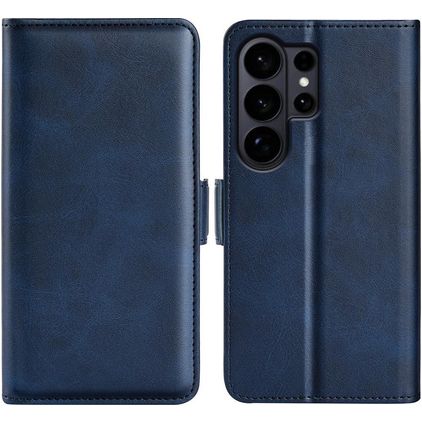 Mobigear Slim Magnet Samsung Galaxy S26 Ultra Hoesje Bookcase Portemonnee - Blauw
