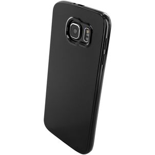 Mobiparts Classic Samsung Galaxy S6 Hoesje Flexibel TPU Backcover - Zwart