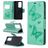 Mobigear Butterfly Huawei P40 Pro Hoesje Bookcase Portemonnee - Turquoise
