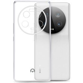 Mobilize Gelly Doorzichtig Xiaomi 13 Ultra Hoesje Flexibel TPU Backcover - Transparant