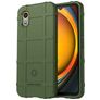 Mobigear Rugged Shield Samsung Galaxy Xcover 7 Hoesje Flexibel TPU Backcover Shockproof - Groen