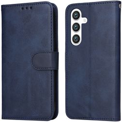 Mobigear Wallet Samsung Galaxy S24 Hoesje Bookcase Portemonnee - Blauw
