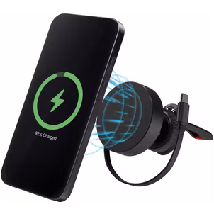 Mobilize Magnetic MagSafe Telefoonhouder Auto Ventilatierooster Magnetisch Universeel - Zwart