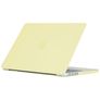 Mobigear Cream Matte MacBook Pro 16 Inch (2021-2026) Hoes Hardshell Laptopcover MacBook Case - Geel - Model A2485 / A2780 / A2991 / A3186 / A3428 / A3429