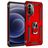 Mobigear Armor Ring Motorola Moto G52 Hoesje Hardcase Backcover Shockproof met Ringhouder - Rood