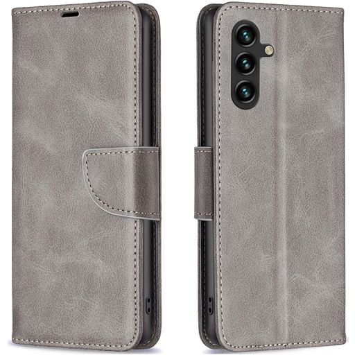 Mobigear Excellent Samsung Galaxy A55 Hoesje Bookcase Portemonnee - Grijs