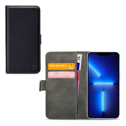 Mobilize Classic Gelly Wallet iPhone 13 Pro Hoesje Bookcase Portemonnee - Zwart