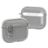 Mobigear Crystal Clip Apple AirPods 4 Hardcase Hoesje - Grijs