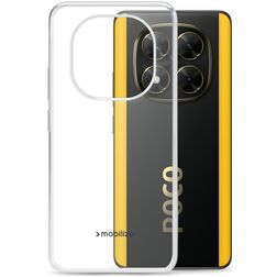 Mobilize Gelly Case Doorzichtig POCO X7 Hoesje Flexibel TPU Backcover - Transparant