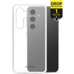Mobilize Naked Protection Doorzichtig Samsung Galaxy S24 FE Hoesje Hardcase Backcover Shockproof - Transparant