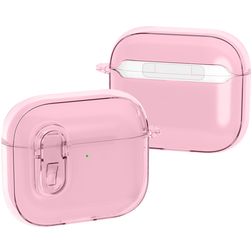 Mobigear Crystal Clip Apple AirPods 4 Hardcase Hoesje - Roze