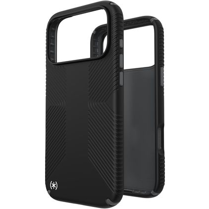 Speck Presidio2 Grip iPhone 17 Pro Max Hoesje Hardcase Backcover Shockproof - Zwart