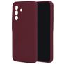 Mobiparts Samsung Galaxy A36 Siliconen Hoesje Backcover - Plum Red