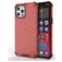 Mobigear Honeycomb iPhone 13 Mini Hoesje Hardcase Backcover Shockproof - Rood