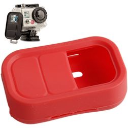 Mobigear Classic GoPro Remote Hoesje Flexibel Siliconen - Rood