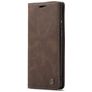 Caseme 013 Samsung Galaxy A71 Hoesje Bookcase Portemonnee - Bruin