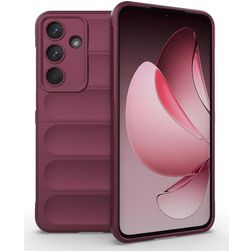 Mobigear Bumpy Samsung Galaxy S25 FE Hoesje Flexibel TPU Backcover - Rood