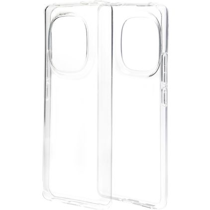 Mobiparts Classic Doorzichtig Xiaomi Redmi Note 14 Pro Plus Hoesje Flexibel TPU Backcover - Transparant