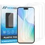 Mobigear iPhone 15 Screenprotector Folie - Case Friendly (3-Pack)