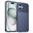 Mobigear Groove iPhone 16 Hoesje Flexibel TPU Backcover - Blauw