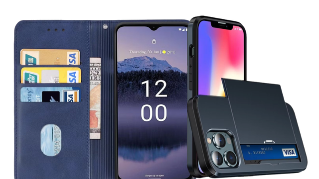 Telefoonhoesjes met pasjeshouder