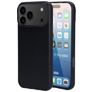 Mobiparts Classic iPhone 17 Pro Max Hoesje Flexibel TPU Backcover - Zwart