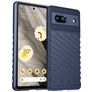 Mobigear Groove Google Pixel 7a Hoesje Flexibel TPU Backcover - Blauw