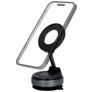 Mobiparts Vacuum Suction MagSafe Standaard - Zwart Universeel