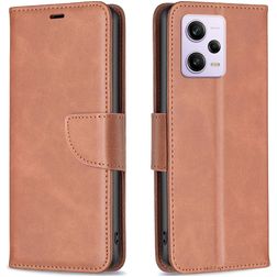 Mobigear Excellent Xiaomi Redmi Note 12 Pro Plus Hoesje Bookcase Portemonnee - Bruin