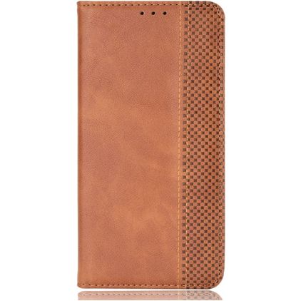 Mobigear Sensation Motorola Edge 30 Neo Hoesje Bookcase Portemonnee - Bruin