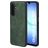 Mobiparts Classic Samsung Galaxy A17 MagSafe Hoesje TPU,Kunstleer Backcover - Emerald Green