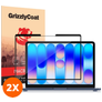 GrizzlyCoat Premium MacBook Neo 13 Inch (2026) Screenprotector Folie - Case Friendly (2-Pack)
