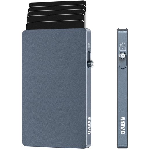Valenta Cardprotector Aluminium Pasjeshouder - 7 Pasjes - MagSafe Compatible - Grijs